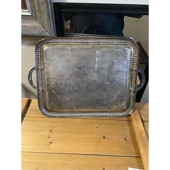 Antique 1890’s Polish Guilloshed tray from Bros. Buch - Picture 6 of 6